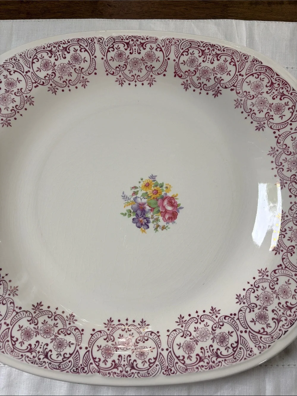 French Saxon China Company vintage french